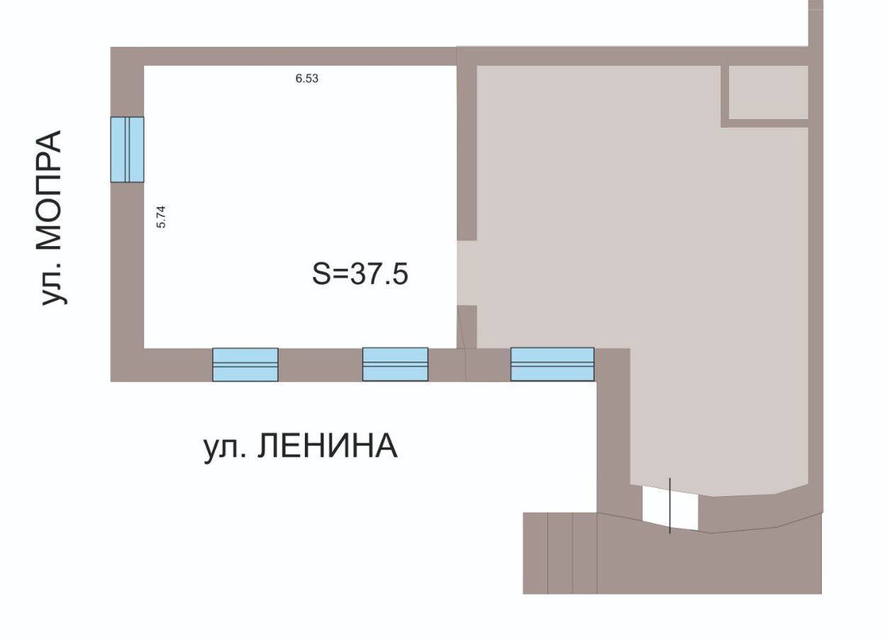 торговое помещение г Киров р-н Первомайский ул Ленина 48 фото 3