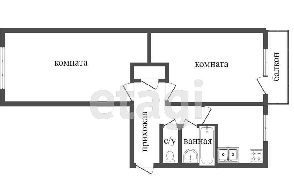 квартира г Омск ул 24-я Северная 172а Омский район фото 3