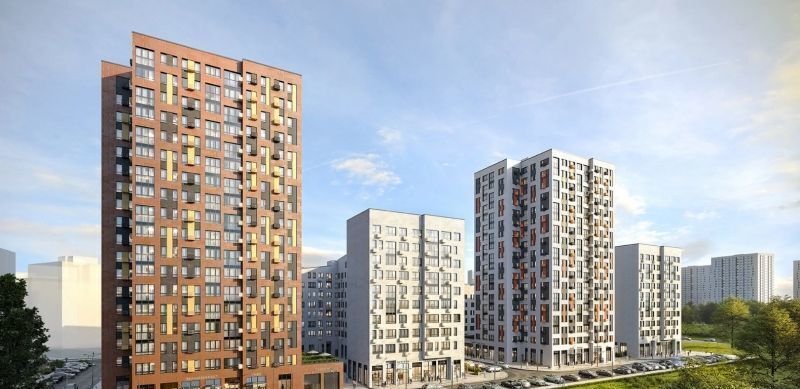 квартира г Москва метро Коммунарка кв-л 160, з/у 1В, д. 4, Московская область фото 4