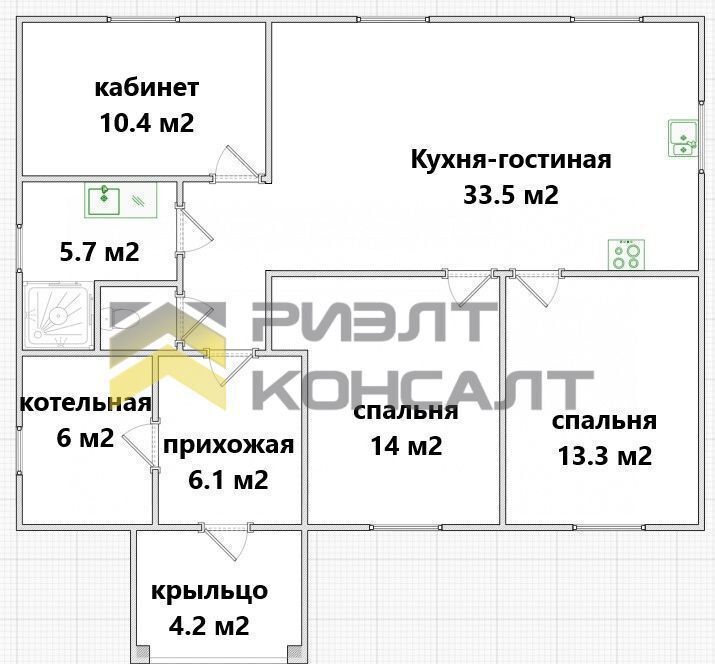 дом р-н Омский с Пушкино ул Новая Пушкинское сельское поселение, Омск фото 9