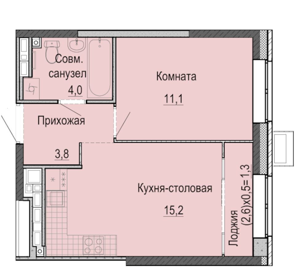 квартира г Ижевск р-н Первомайский ул Камбарская 5 Умные кварталы «А14» фото 1