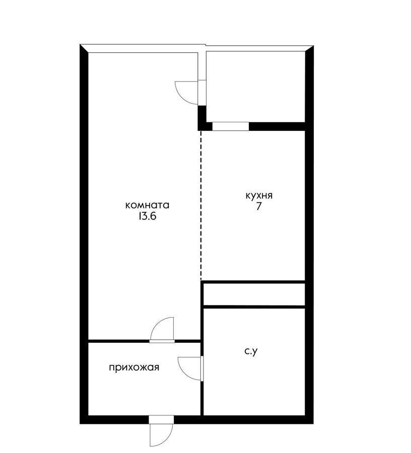 квартира г Краснодар р-н Прикубанский ул им. Архитектора Ишунина 7/1к 1 фото 7