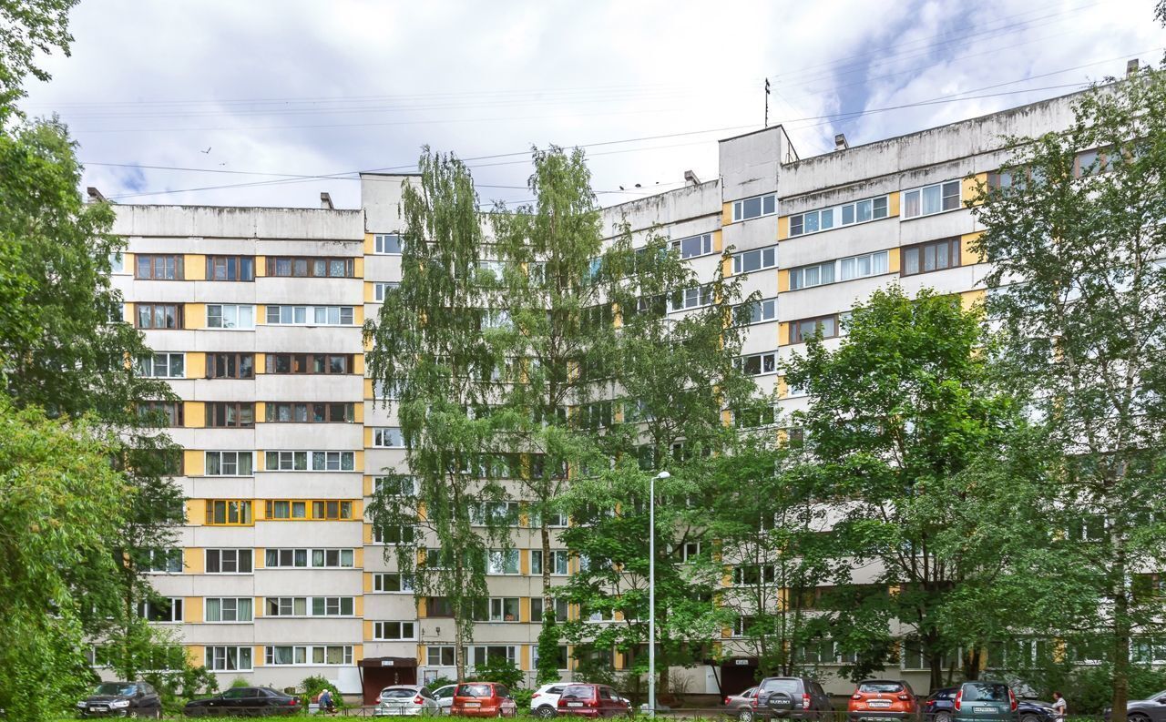 квартира г Санкт-Петербург метро Проспект Просвещения пр-кт Луначарского 62к/2 округ Сергиевское фото 17