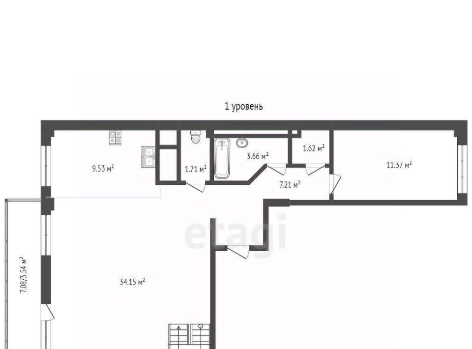 квартира г Пермь р-н Свердловский ул Старцева 143 ЖК «Авиатор» фото 9