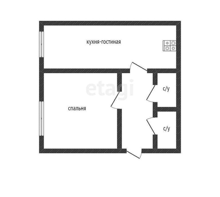 квартира г Нижний Тагил р-н Тагилстроевский ул Новострой 23 фото 24