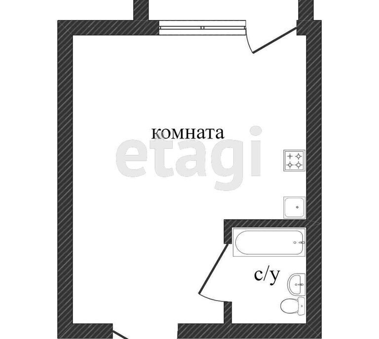 квартира р-н Тахтамукайский аул Новая Адыгея ул Бжегокайская 25/1к 15 ЖК «Виноградъ-2» Старобжегокайское сельское поселение фото 9