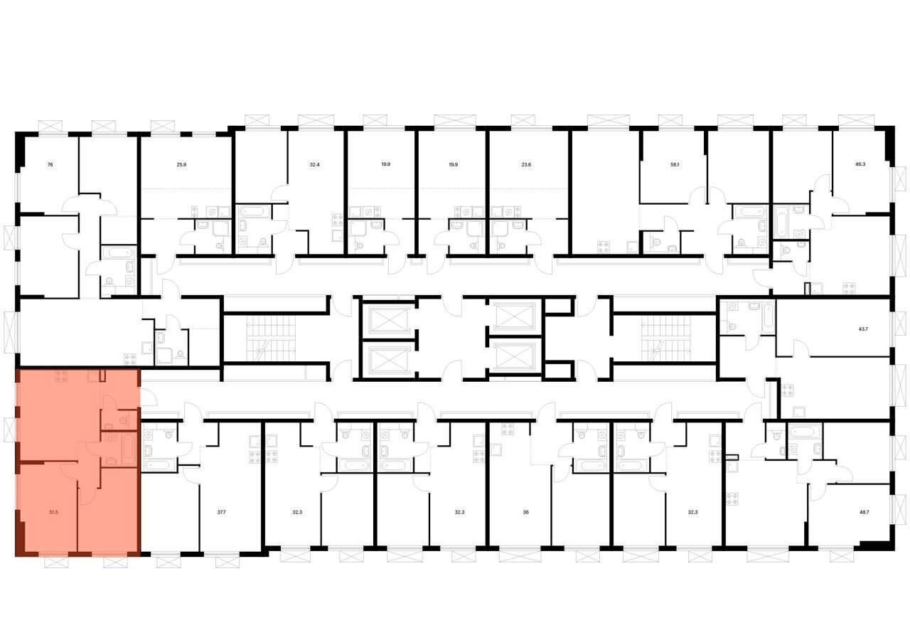 квартира г Москва метро Котельники ул Новая 1/10 корп. 11-12, Московская область, Котельники фото 2