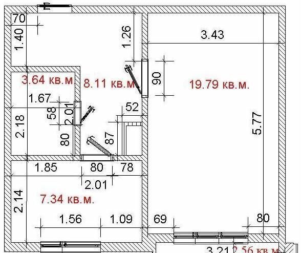 квартира г Москва метро Щелковская ул 13-я Парковая 38к/2 муниципальный округ Северное Измайлово фото 38