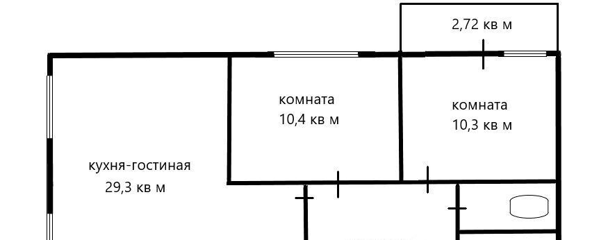 квартира р-н Всеволожский г Мурино б-р Менделеева 6 ЖК Солнечный Муринское городское поселение фото 26