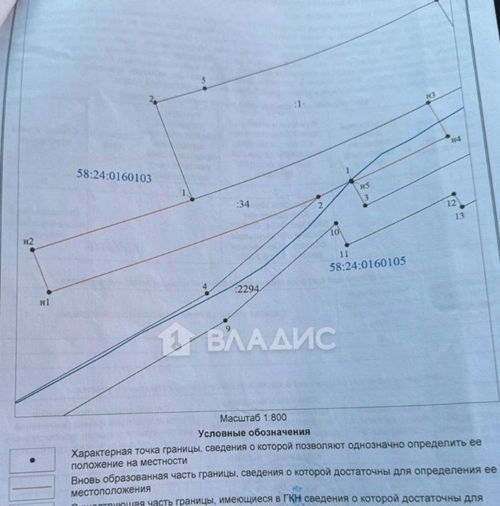 земля р-н Пензенский с Александровка ул Центральная 58а Саловский сельсовет фото 3