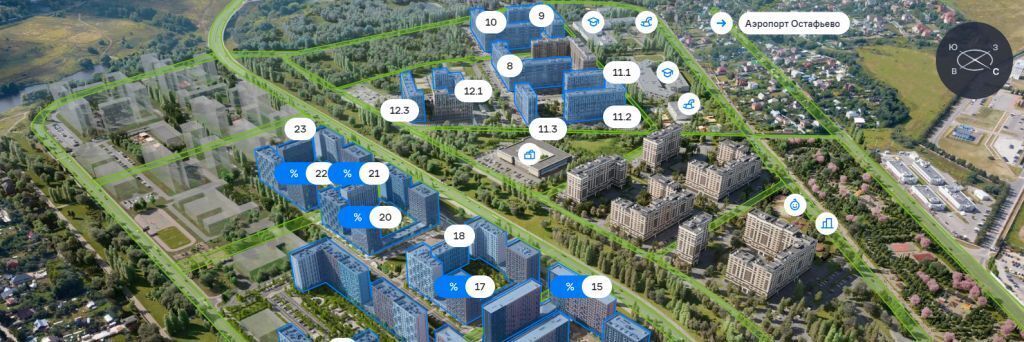 свободного назначения г Москва п Рязановское с Остафьево ЖК Остафьево метро Бунинская аллея к 19 фото 2