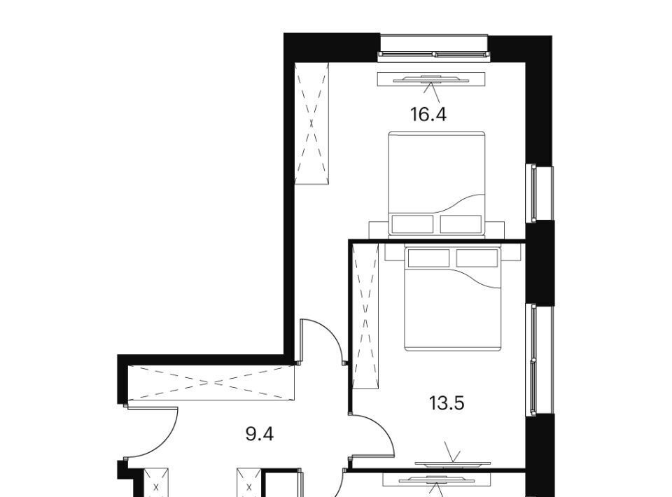 квартира г Москва метро Владыкино проезд Сигнальный 12 фото 1