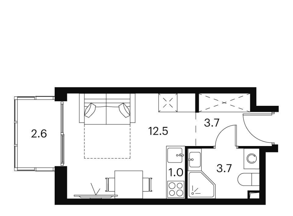 квартира г Москва метро Владыкино проезд Сигнальный 12 фото 1