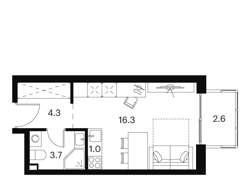 квартира г Москва метро Владыкино проезд Сигнальный 12 фото 1