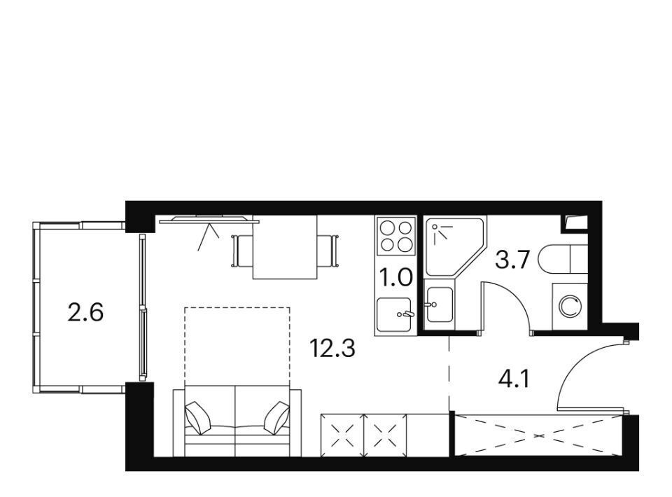 квартира г Москва метро Владыкино проезд Сигнальный 12 фото 1