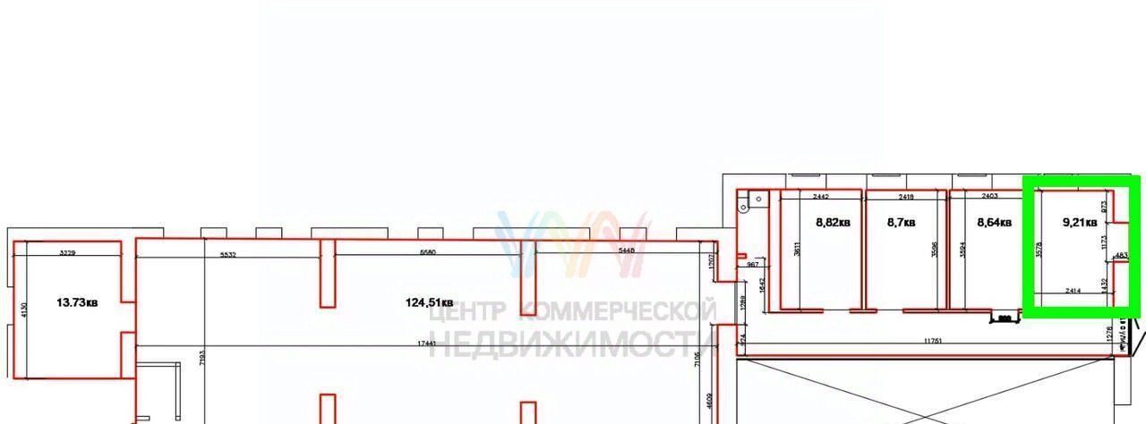 торговое помещение г Уфа р-н Калининский ул Интернациональная 64 фото 5