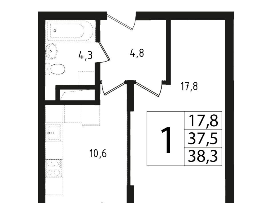 квартира городской округ Одинцовский г Звенигород мкр 3 13 Крёкшино фото 1