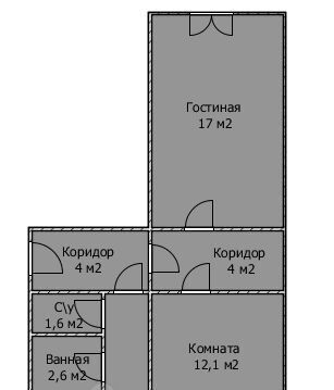 квартира г Стерлитамак ул Крымская 18 фото 2