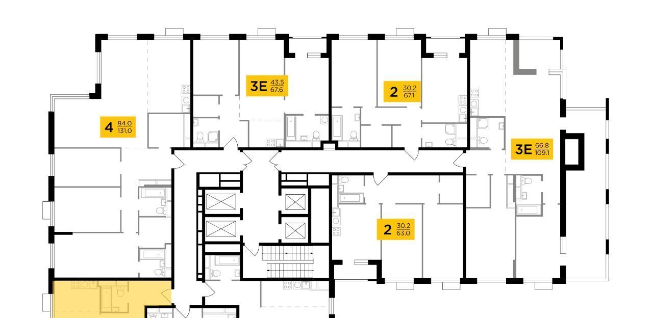 квартира г Москва метро Нагорная проезд Электролитный 7 ЖК TopHILLS муниципальный округ Нагорный фото 3