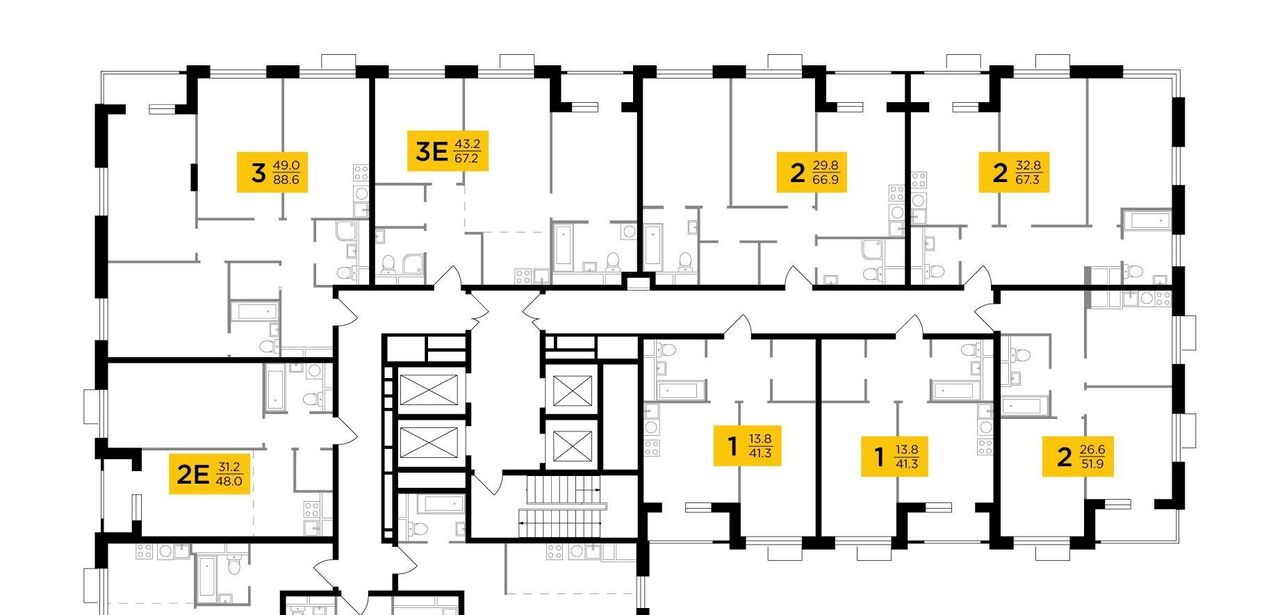 квартира г Москва метро Нагорная проезд Электролитный 7 ЖК TopHILLS муниципальный округ Нагорный фото 2