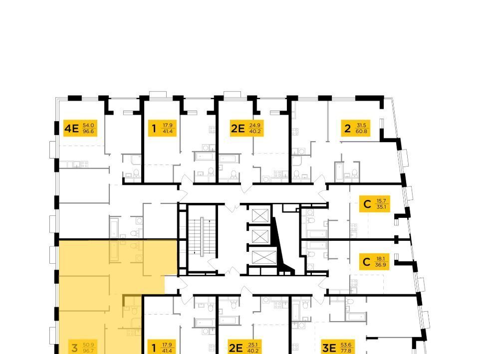 квартира г Москва метро Нагорная проезд Электролитный 7 ЖК TopHILLS муниципальный округ Нагорный фото 3