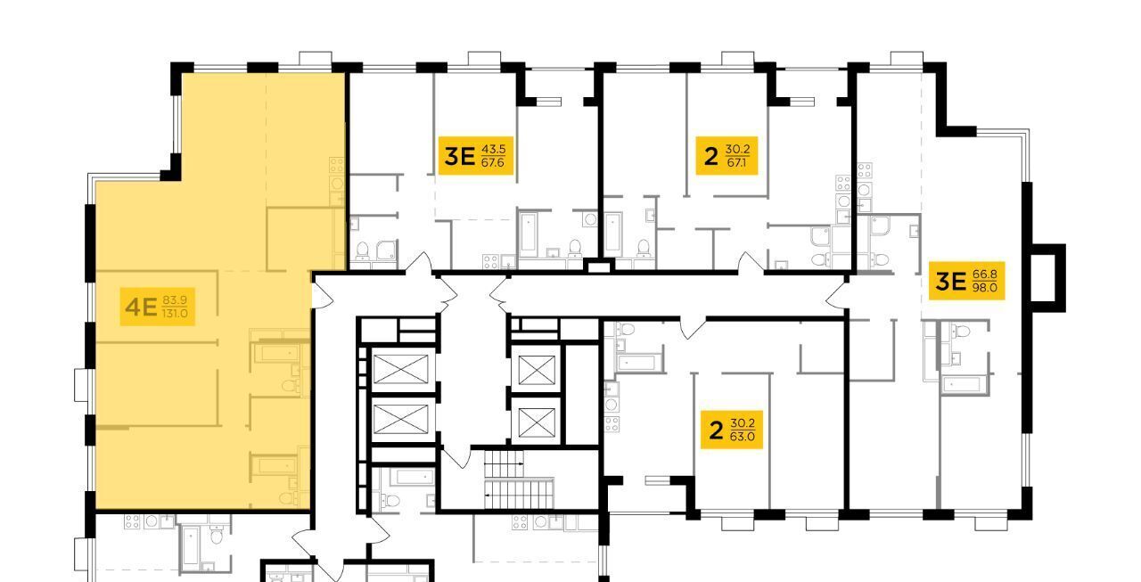 квартира г Москва метро Нагорная проезд Электролитный 7 ЖК TopHILLS муниципальный округ Нагорный фото 3