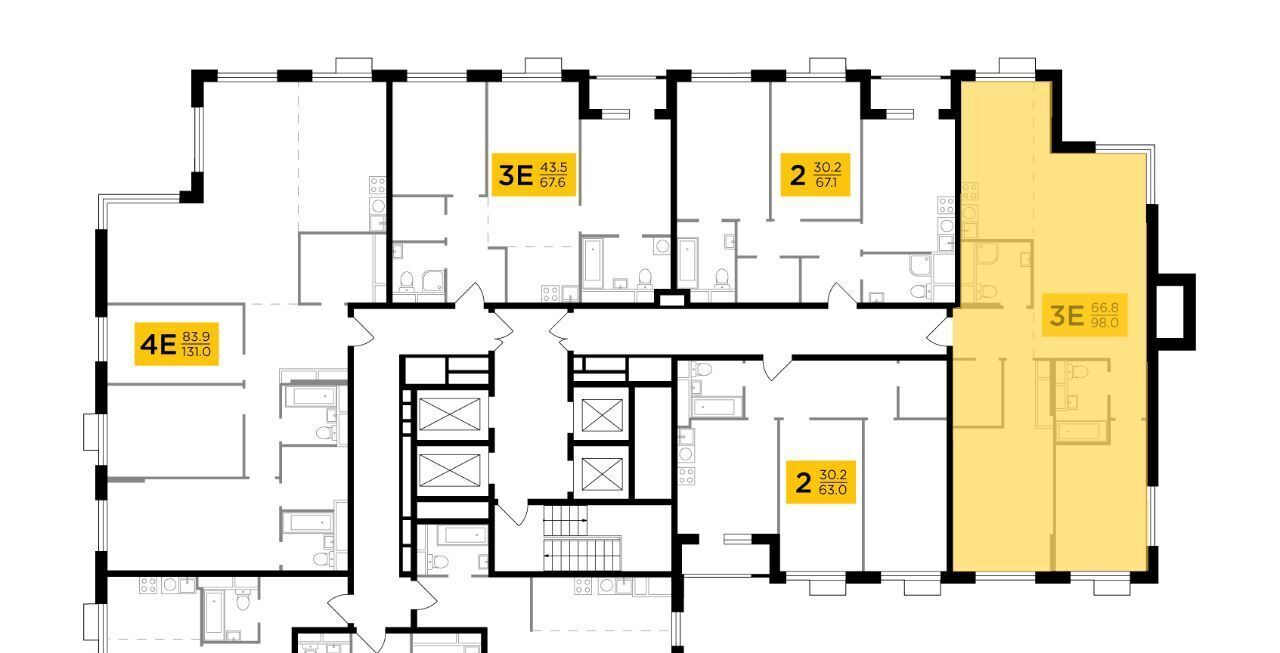 квартира г Москва метро Нагорная проезд Электролитный 7 ЖК TopHILLS муниципальный округ Нагорный фото 3