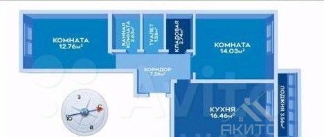 квартира р-н Всеволожский г Мурино ул Шоссе в Лаврики 59к/1 Девяткино фото 1