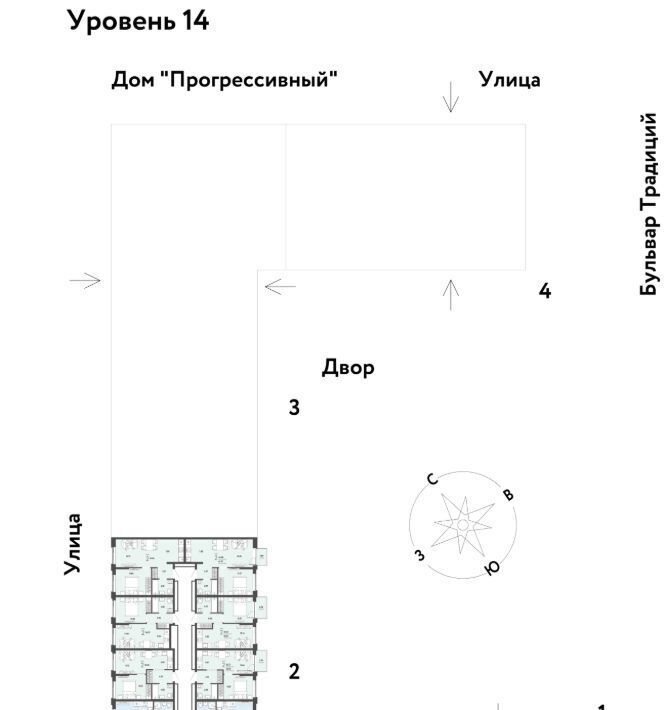 квартира г Тюмень р-н Калининский ЖК Домашний фото 3