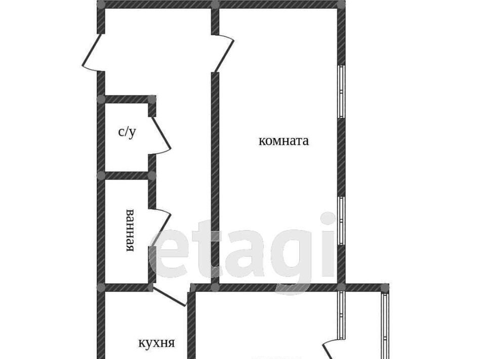 квартира г Белгород Западный ул Есенина 20в фото 15