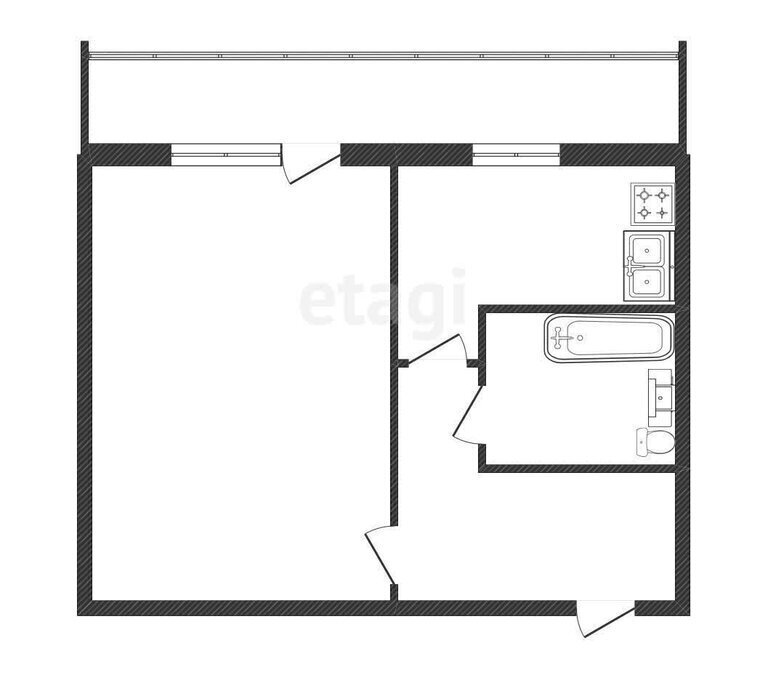 квартира г Иркутск ул Баумана 160 фото 10