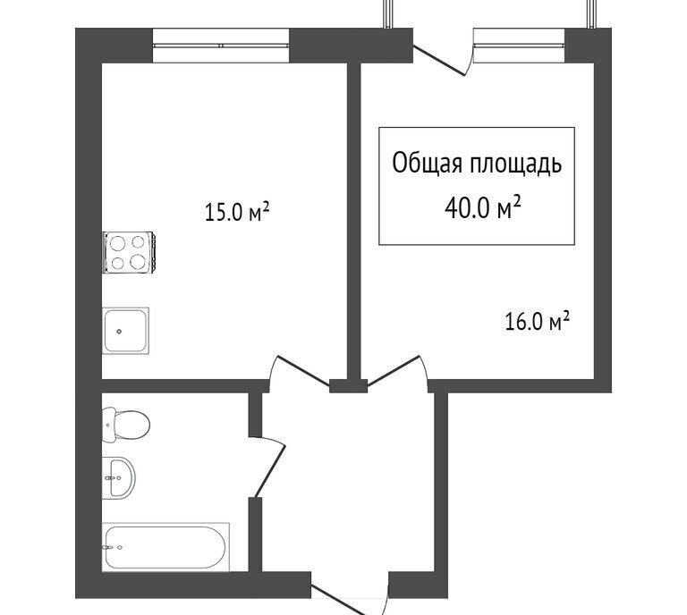 квартира г Новосибирск р-н Октябрьский Октябрьская ул Военная 9/2 фото 12