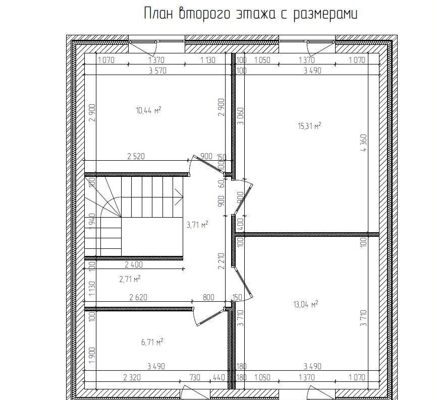 дом г Нижний Новгород р-н Приокский товарищество индивидуальных застройщиков Надежда, 367 фото 6