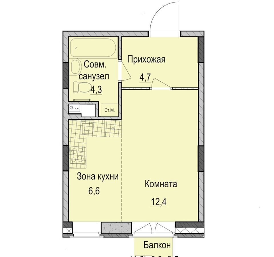 квартира г Казань р-н Приволжский ул Рауиса Гареева Жилой дом фото 1