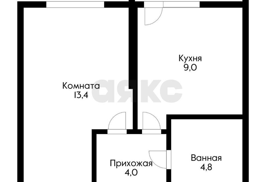 квартира г Краснодар р-н Прикубанский ул им. Героя Георгия Бочарникова 2/1 муниципальное образование Краснодар фото 8