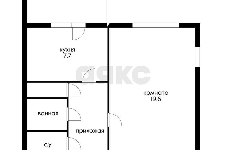 квартира г Краснодар р-н Западный муниципальное образование Краснодар, Платановый бульвар, 6 фото 7