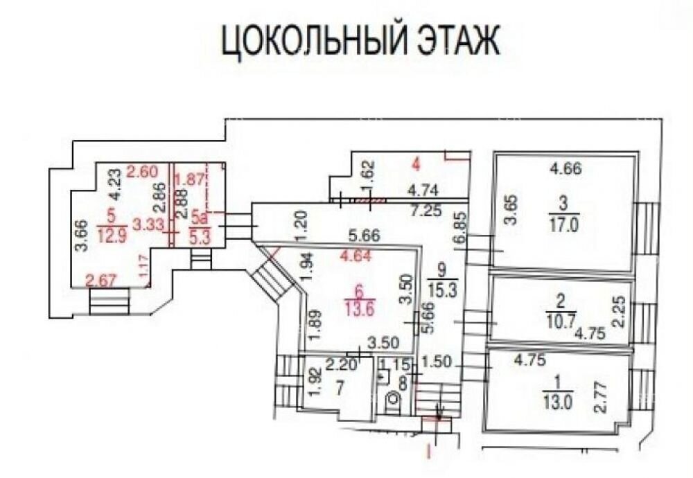 свободного назначения г Москва метро Чистые пруды Бауманка ул Чаплыгина 1/12с 1 фото 4