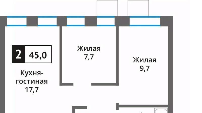 квартира г Красногорск мкр Опалиха Никольский Квартал Отрада жилой комплекс, Аникеевка фото 1