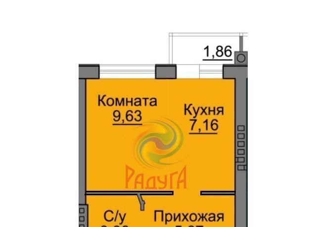 квартира р-н Ивановский д Дерябиха Богданихское с/пос, 72 фото 8