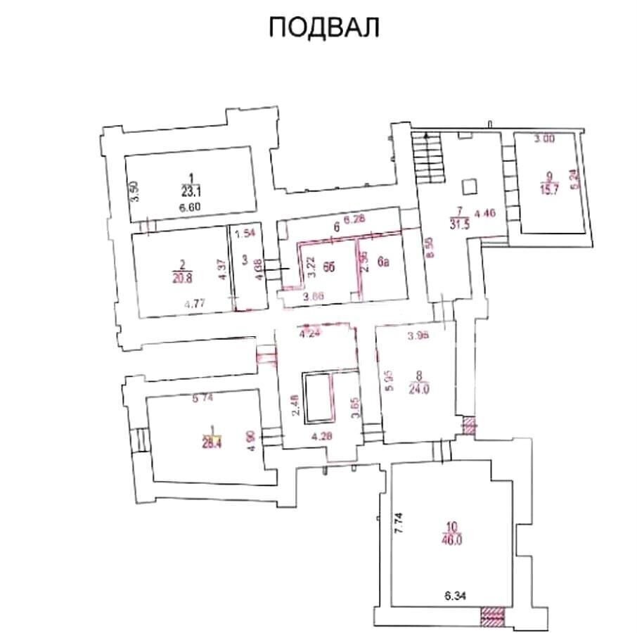 торговое помещение г Москва метро Кропоткинская ул Остоженка 3/14 фото 5