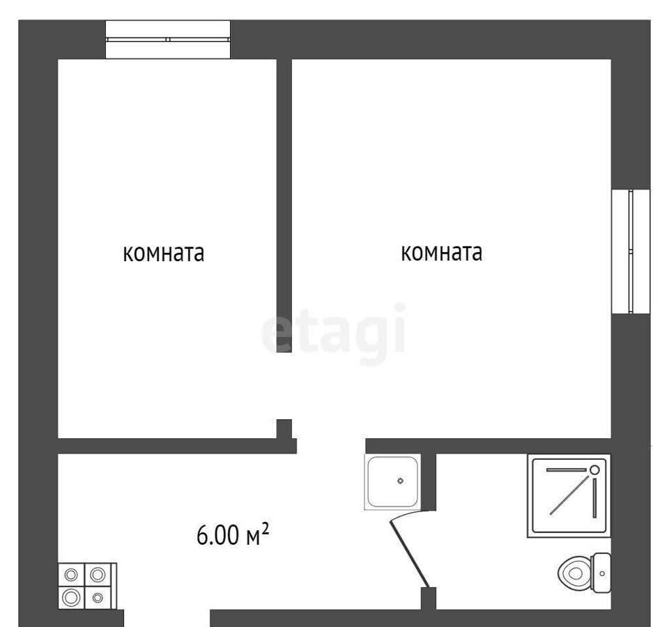 квартира г Кострома р-н Центральный ул Центральная 48а фото 16