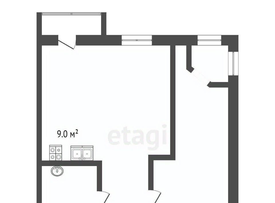 квартира г Орел р-н Заводской ул Комсомольская 263 фото 18