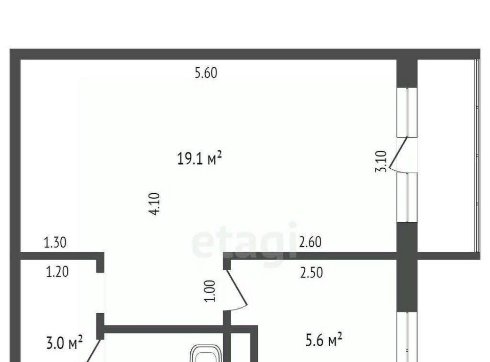 квартира г Орел р-н Заводской ул Комсомольская 378 фото 10