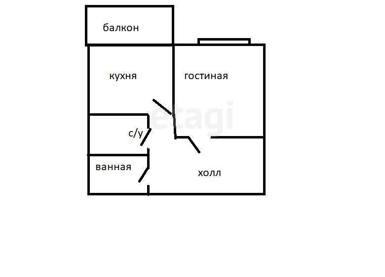 квартира г Казань р-н Советский ул Дуслык 4 Проспект Победы фото 14