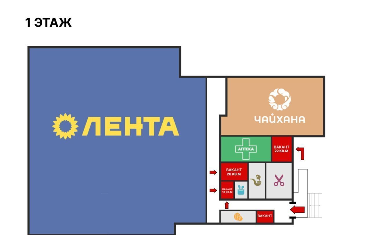 торговое помещение г Москва метро Молодежная ул Ивана Франко 38к/1 фото 8