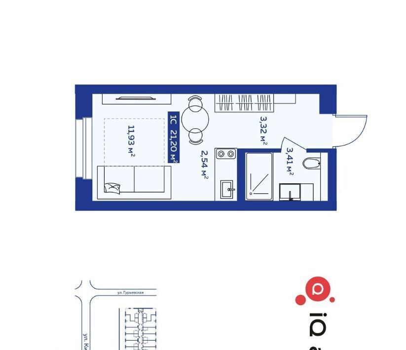 квартира г Новосибирск Октябрьская ул Кирова 113/2 фото 1