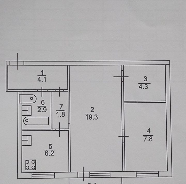 квартира г Саратов р-н Фрунзенский ул им Разина С.Т. 20 фото 15