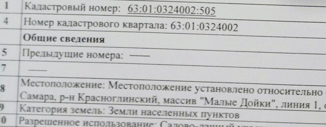 р-н Красноглинский территория Малые Дойки, 1-я линия, 51 фото