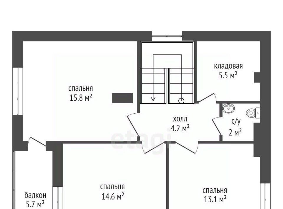 дом р-н Емельяновский п Солонцы Солонцовский сельсовет фото 4