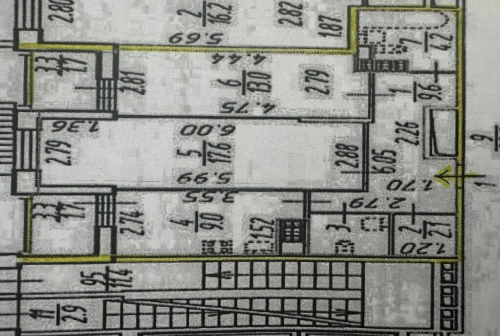 квартира г Санкт-Петербург метро Ломоносовская ул Крыленко 1с/5 1к фото 15